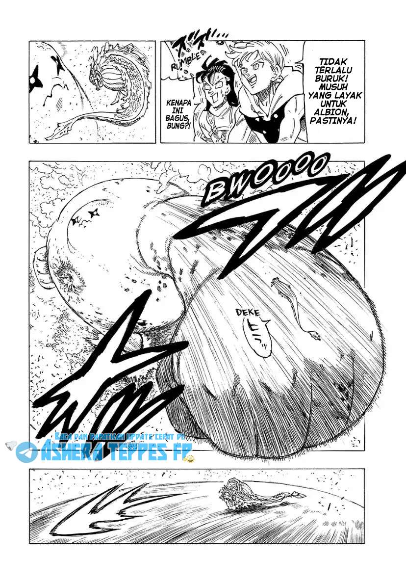 Halaman 9 dari Mokushiroku no Yonkishi Chapter 115