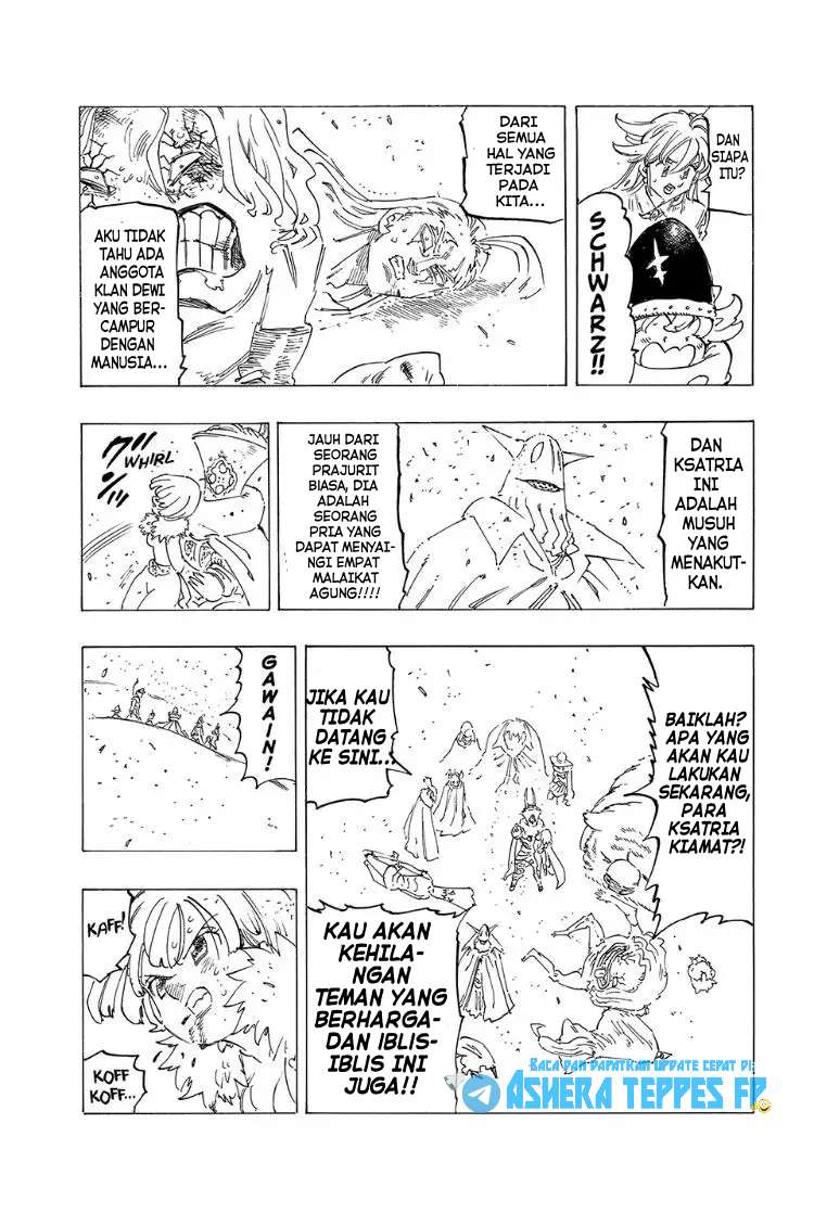 Halaman 11 dari Mokushiroku no Yonkishi Chapter 116