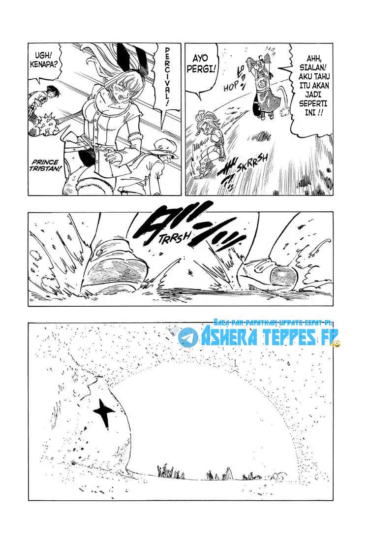 Halaman 14 dari Mokushiroku no Yonkishi Chapter 116
