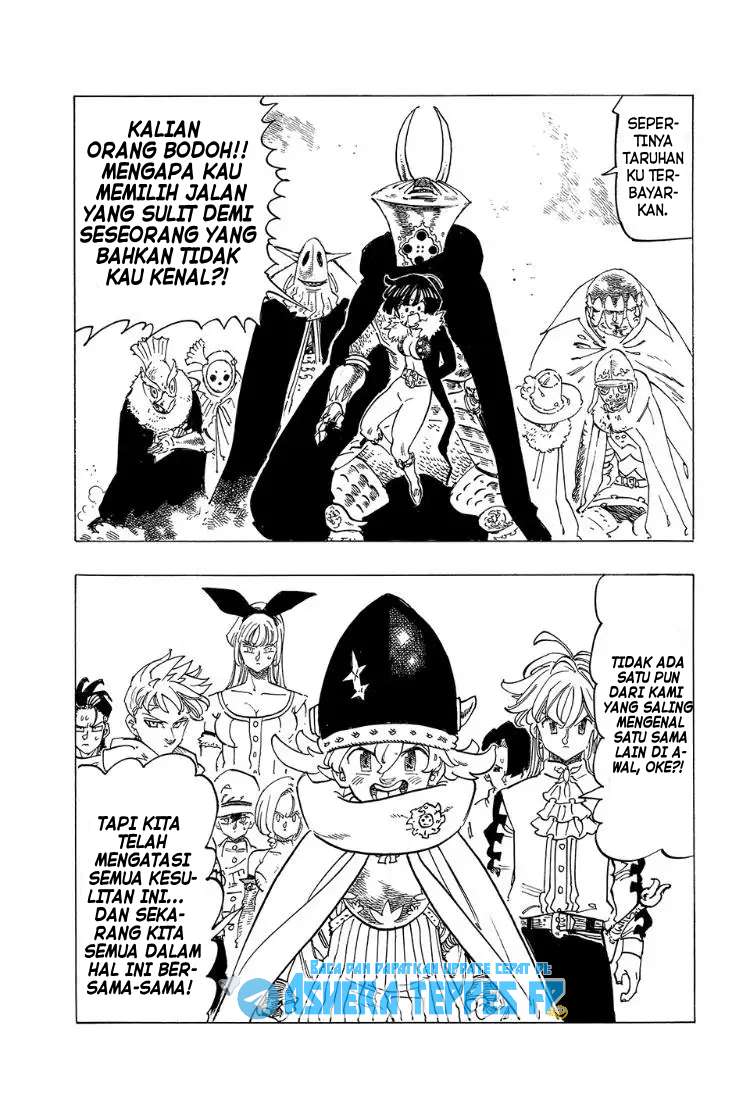 Halaman 15 dari Mokushiroku no Yonkishi Chapter 116