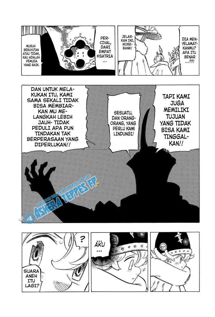 Halaman 17 dari Mokushiroku no Yonkishi Chapter 116