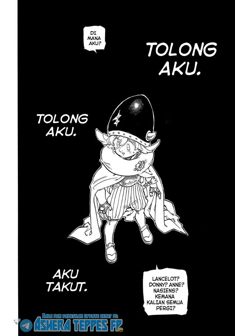 Halaman 18 dari Mokushiroku no Yonkishi Chapter 116