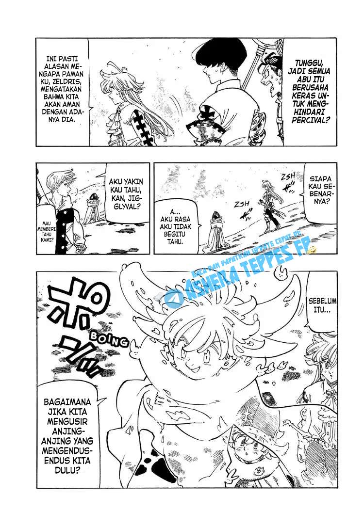 Halaman 5 dari Mokushiroku no Yonkishi Chapter 116