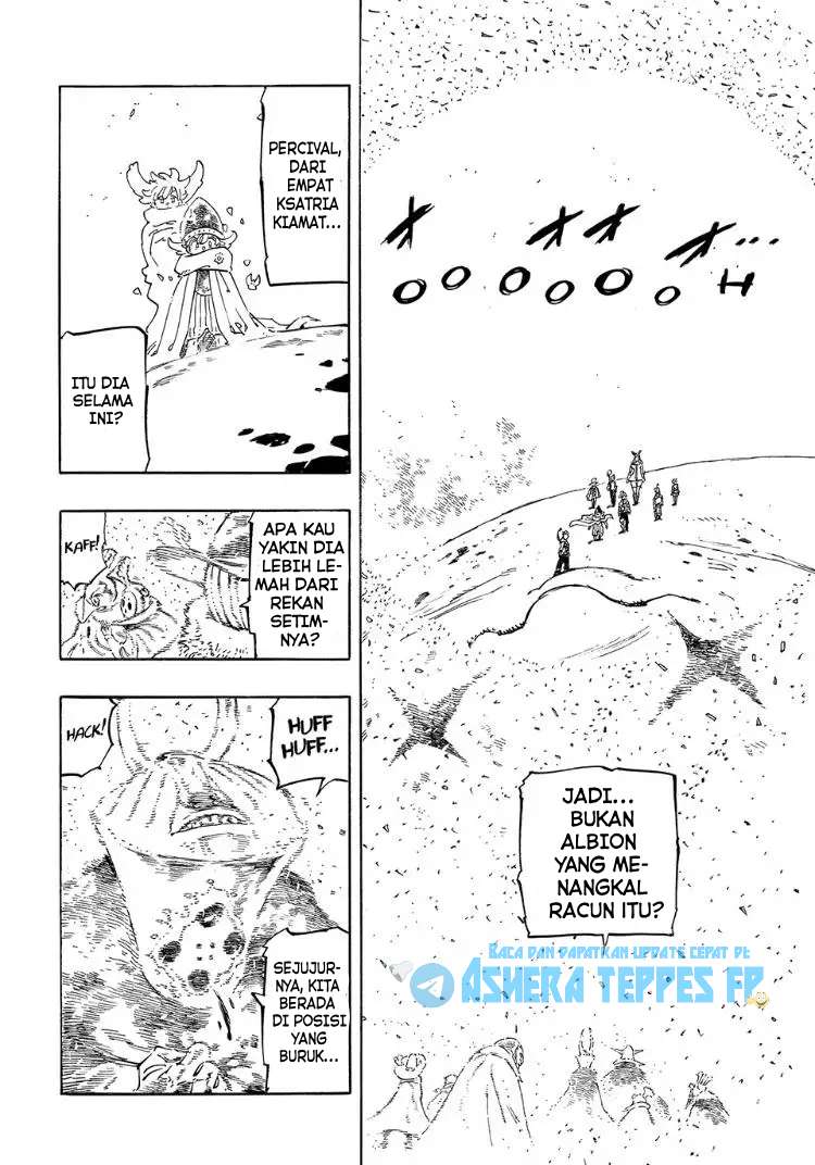 Halaman 6 dari Mokushiroku no Yonkishi Chapter 116