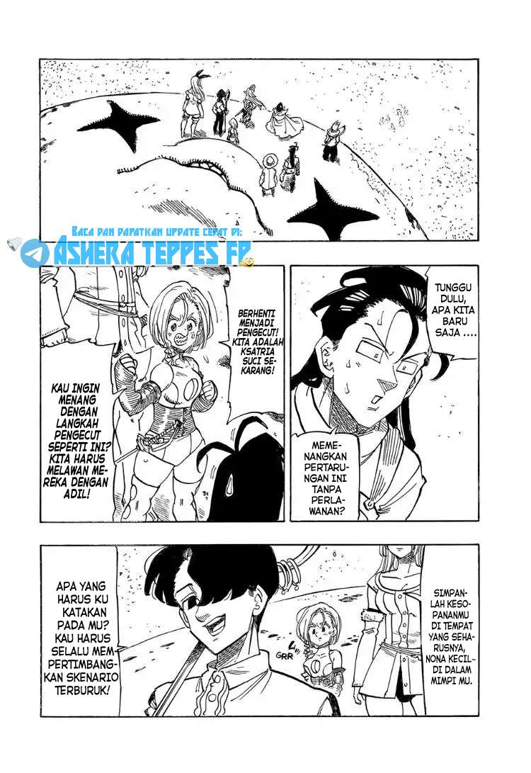 Halaman 8 dari Mokushiroku no Yonkishi Chapter 116
