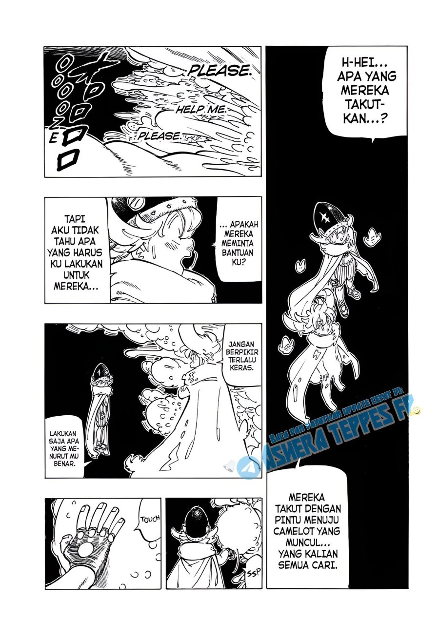 Halaman 13 dari Mokushiroku no Yonkishi Chapter 117
