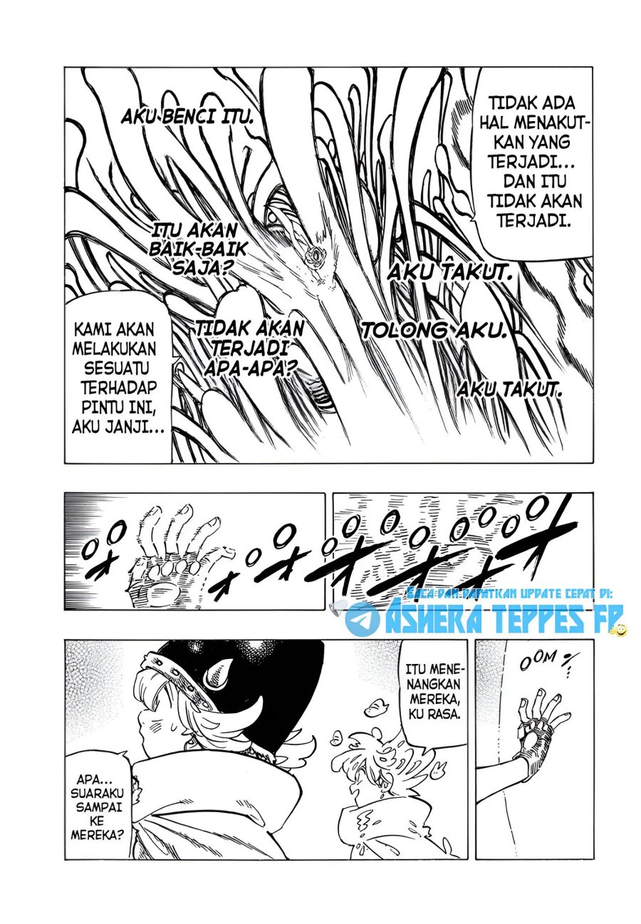 Halaman 15 dari Mokushiroku no Yonkishi Chapter 117