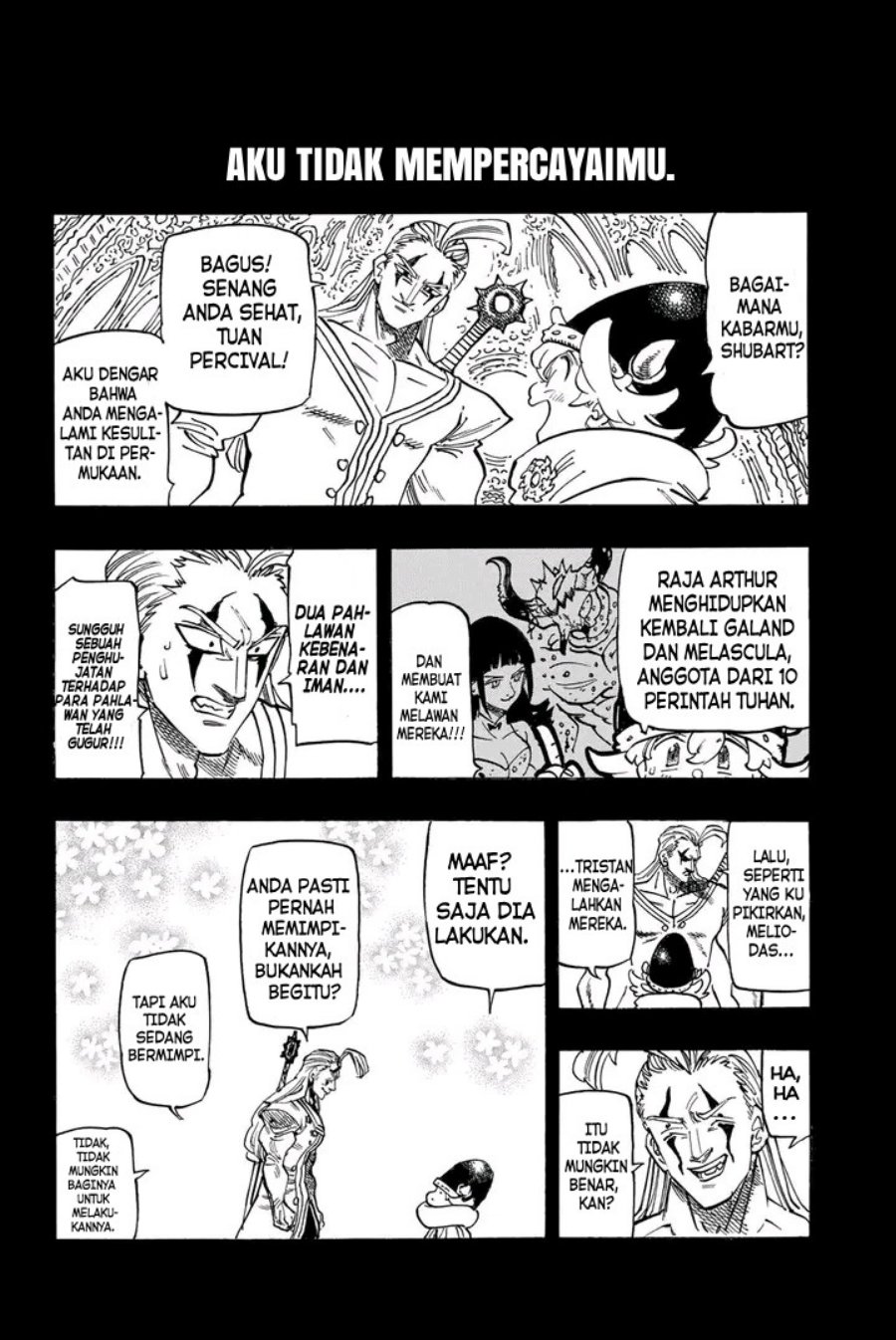 Halaman 23 dari Mokushiroku no Yonkishi Chapter 117