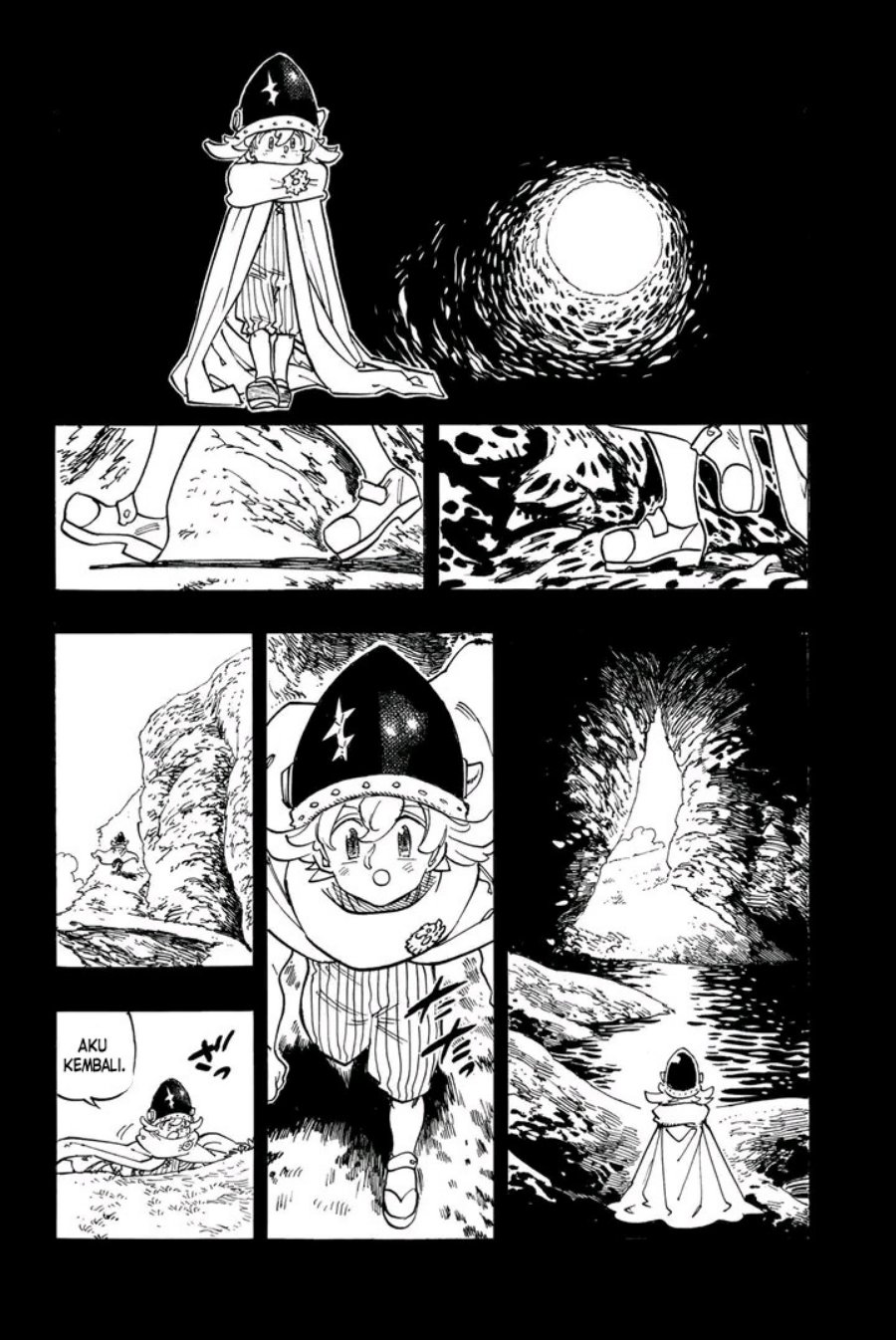 Halaman 25 dari Mokushiroku no Yonkishi Chapter 117
