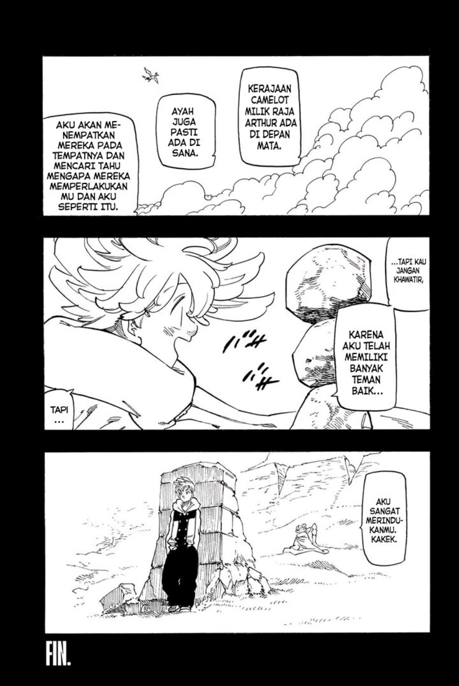 Halaman 28 dari Mokushiroku no Yonkishi Chapter 117