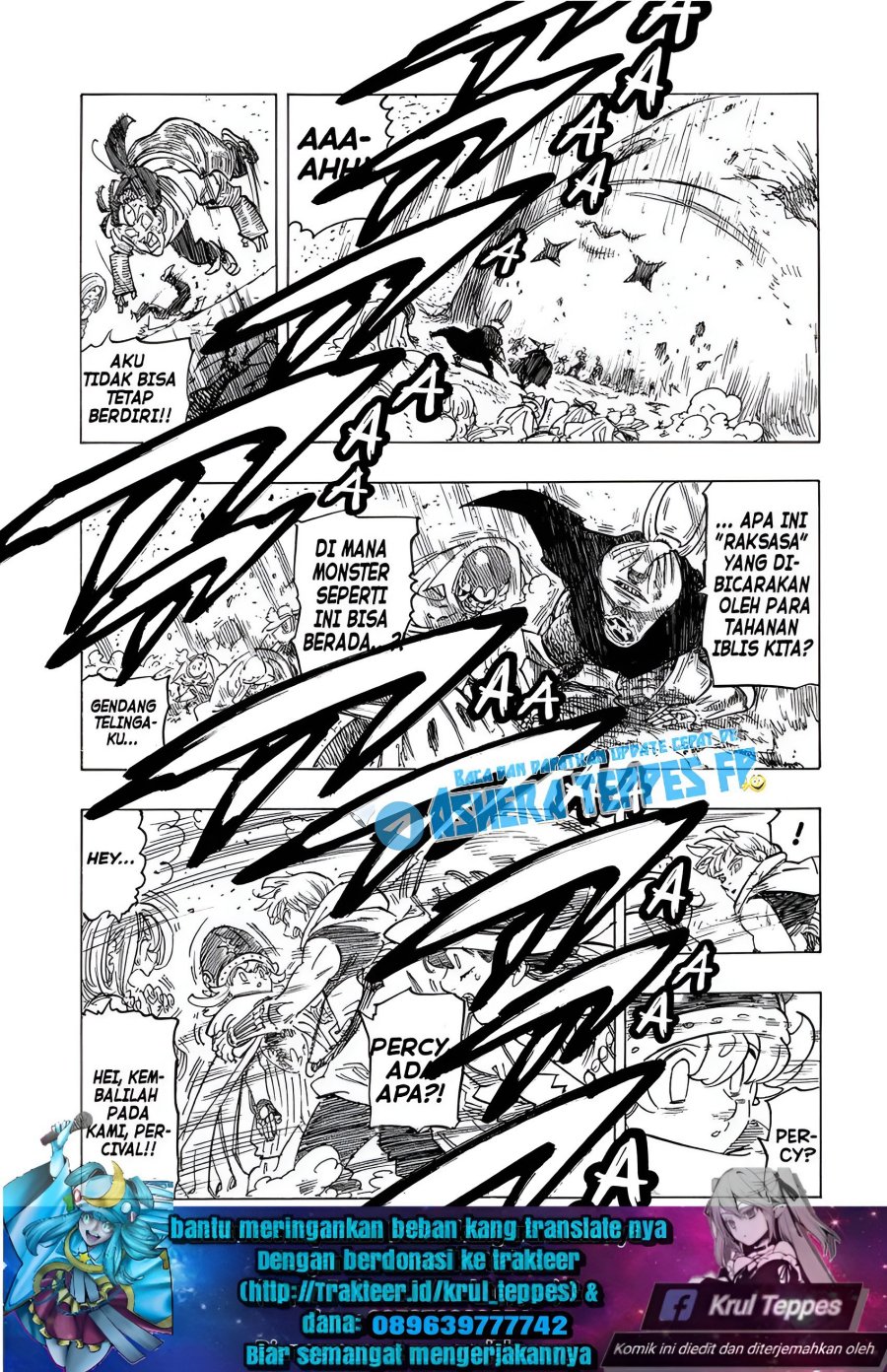 Halaman 6 dari Mokushiroku no Yonkishi Chapter 117