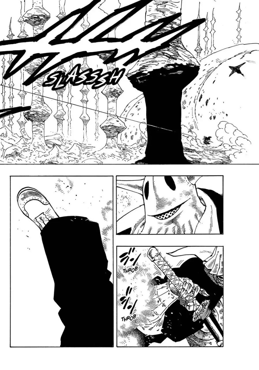 Halaman 8 dari Mokushiroku no Yonkishi Chapter 118