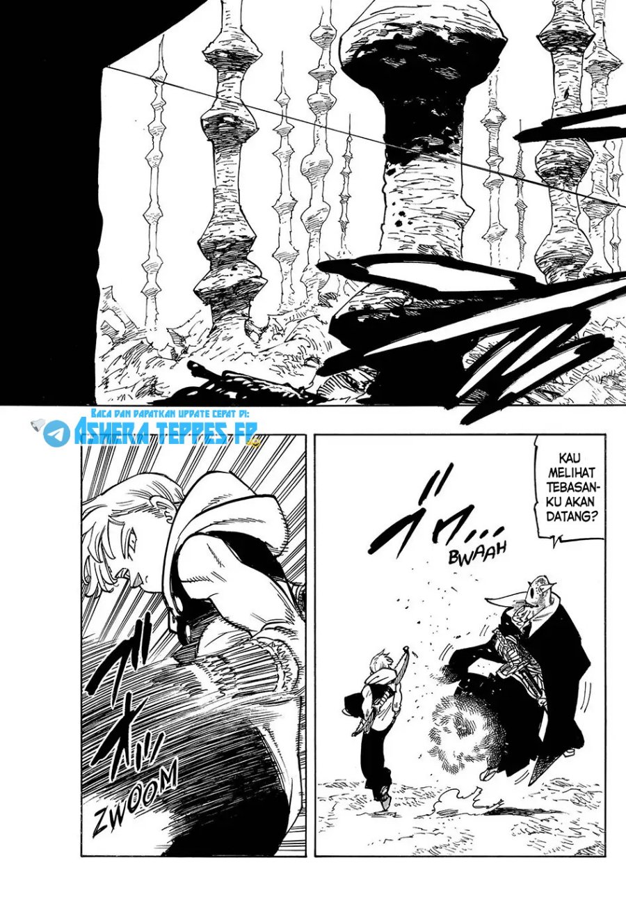 Halaman 9 dari Mokushiroku no Yonkishi Chapter 118