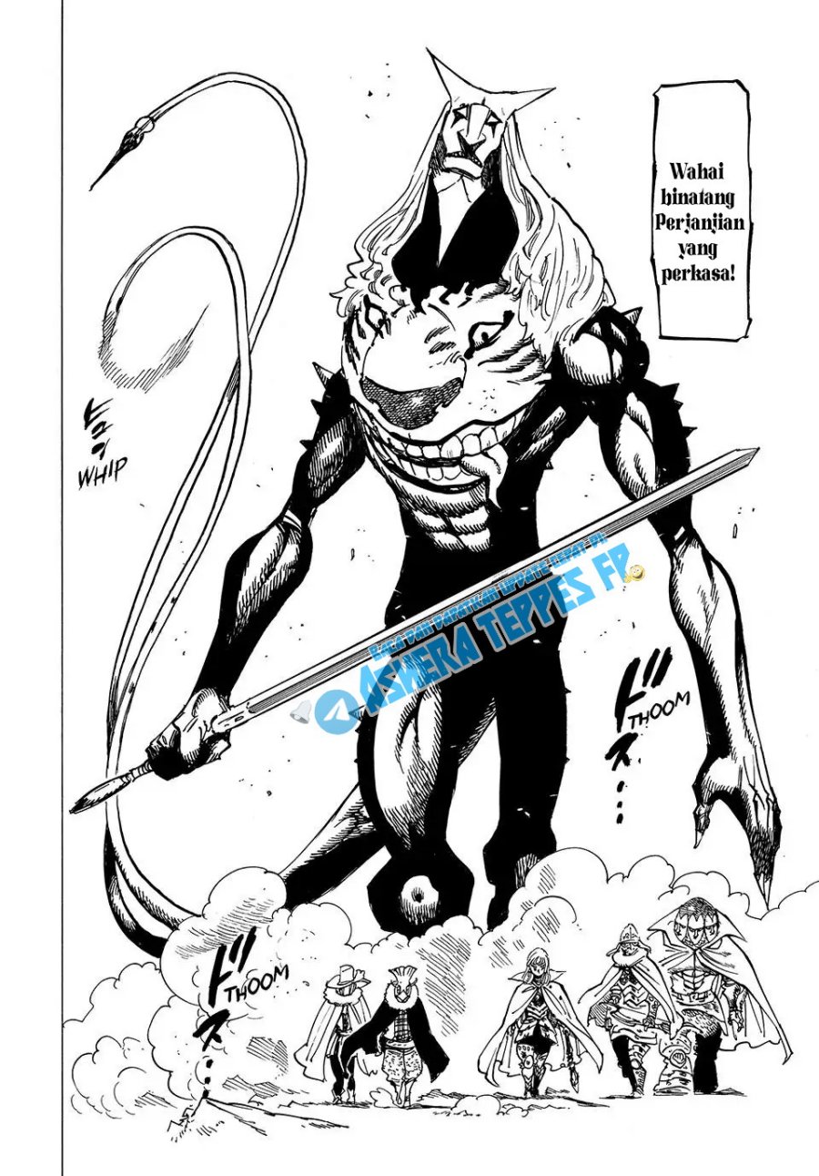Halaman 15 dari Mokushiroku no Yonkishi Chapter 119