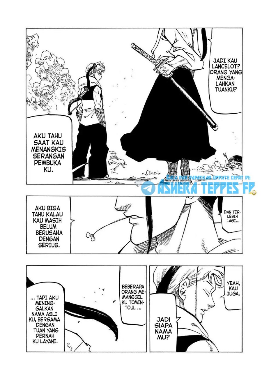 Halaman 18 dari Mokushiroku no Yonkishi Chapter 119