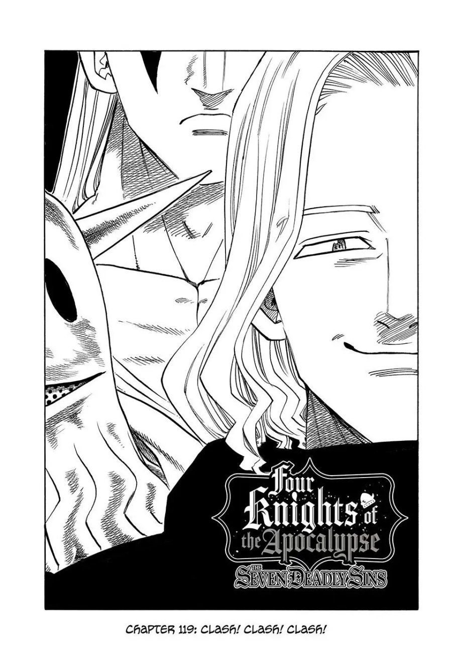 Halaman 2 dari Mokushiroku no Yonkishi Chapter 119