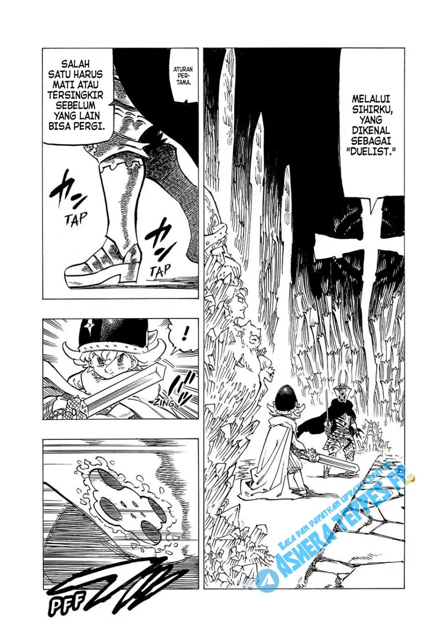 Halaman 8 dari Mokushiroku no Yonkishi Chapter 119