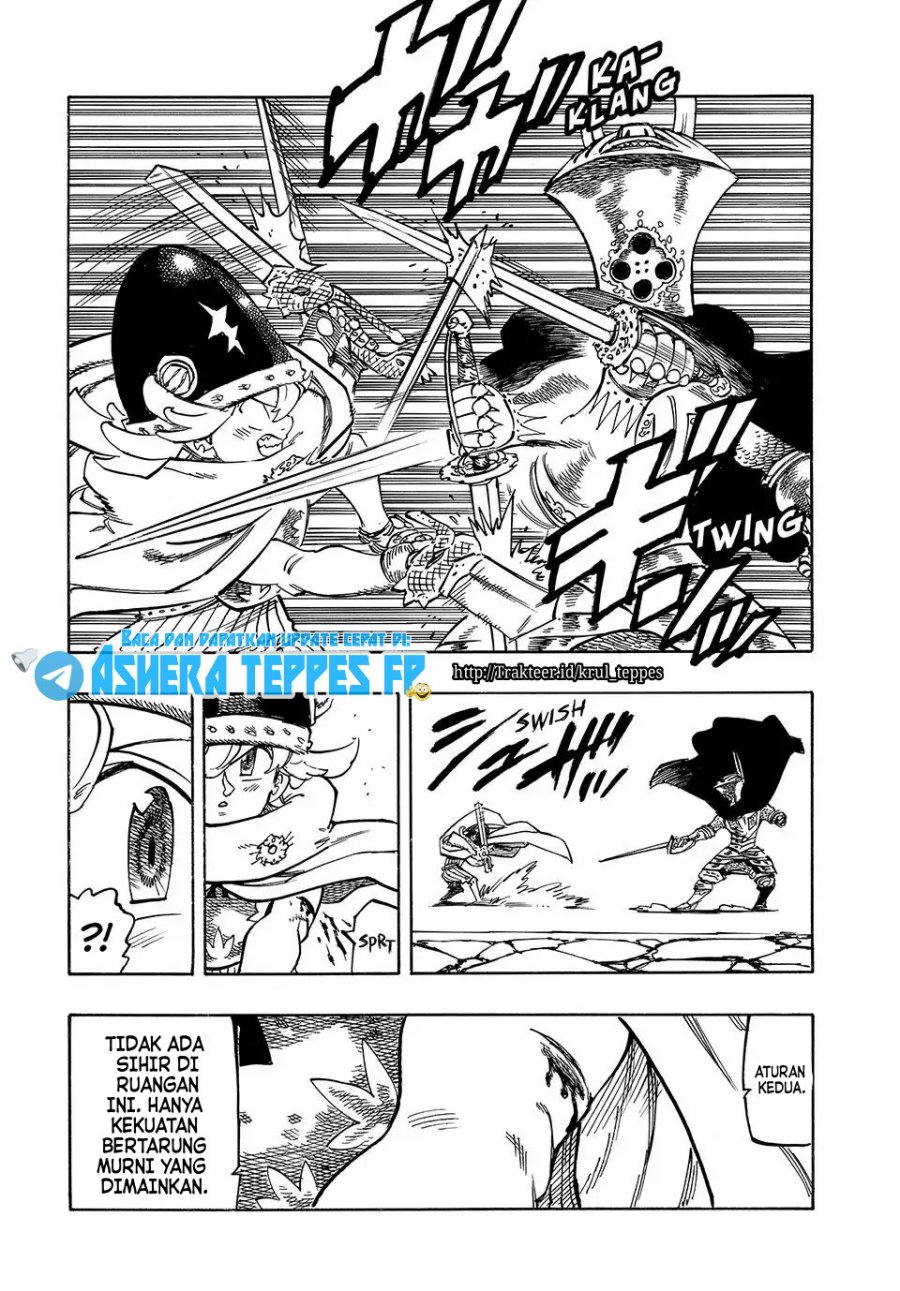 Halaman 9 dari Mokushiroku no Yonkishi Chapter 119