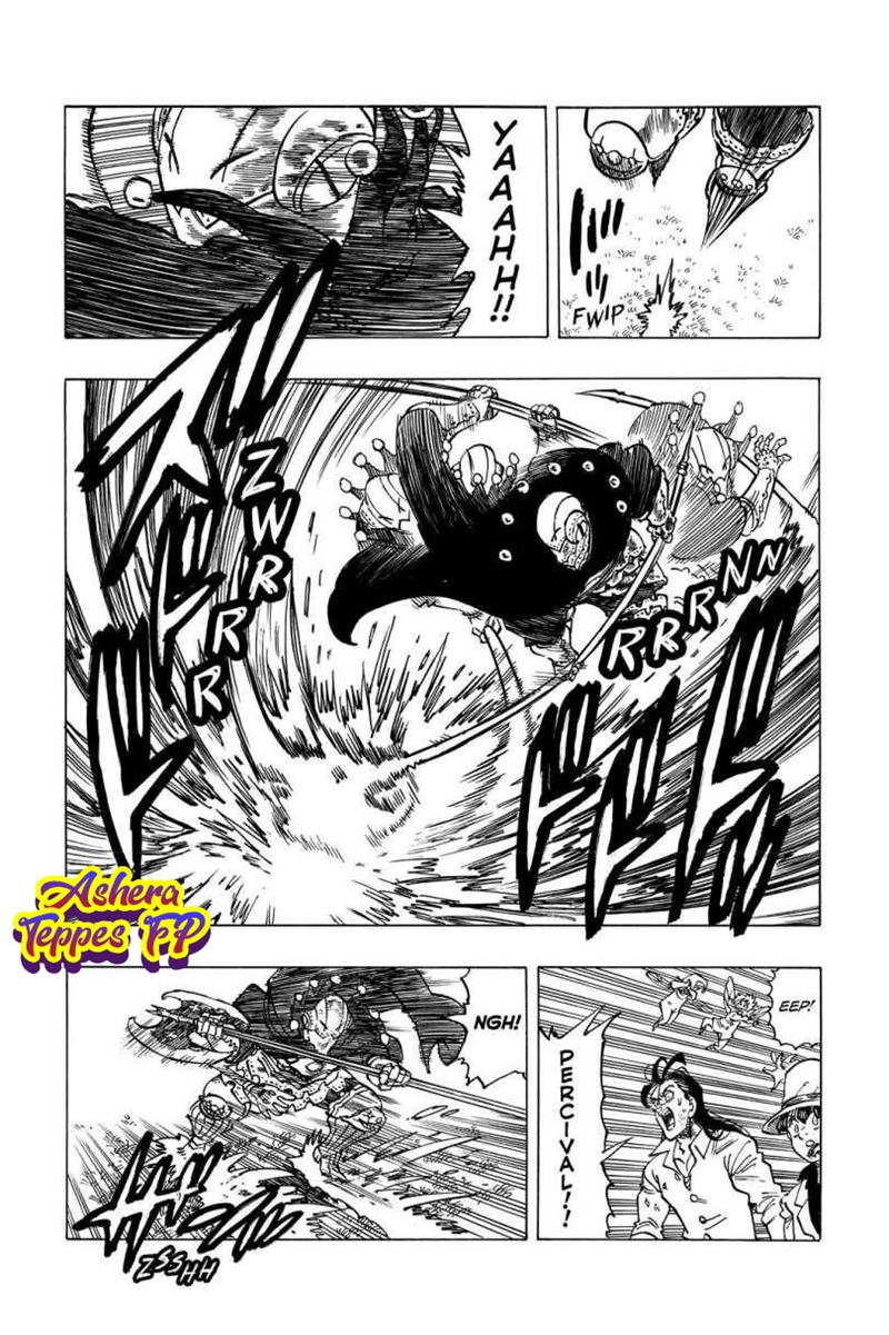 Halaman 13 dari Mokushiroku no Yonkishi Chapter 12