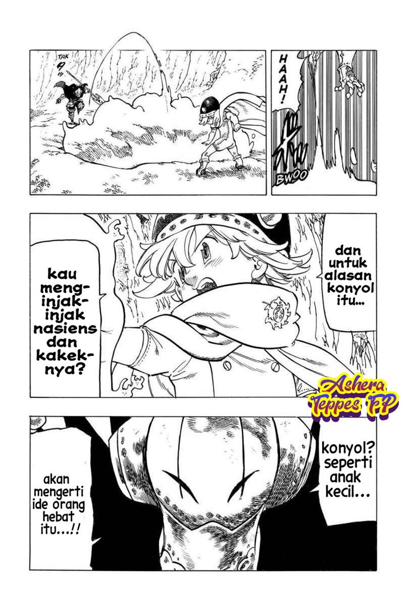 Halaman 16 dari Mokushiroku no Yonkishi Chapter 12