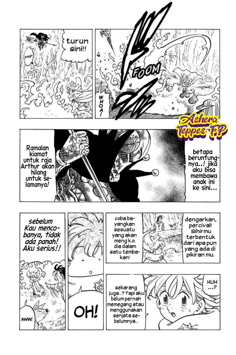 Halaman 22 dari Mokushiroku no Yonkishi Chapter 12