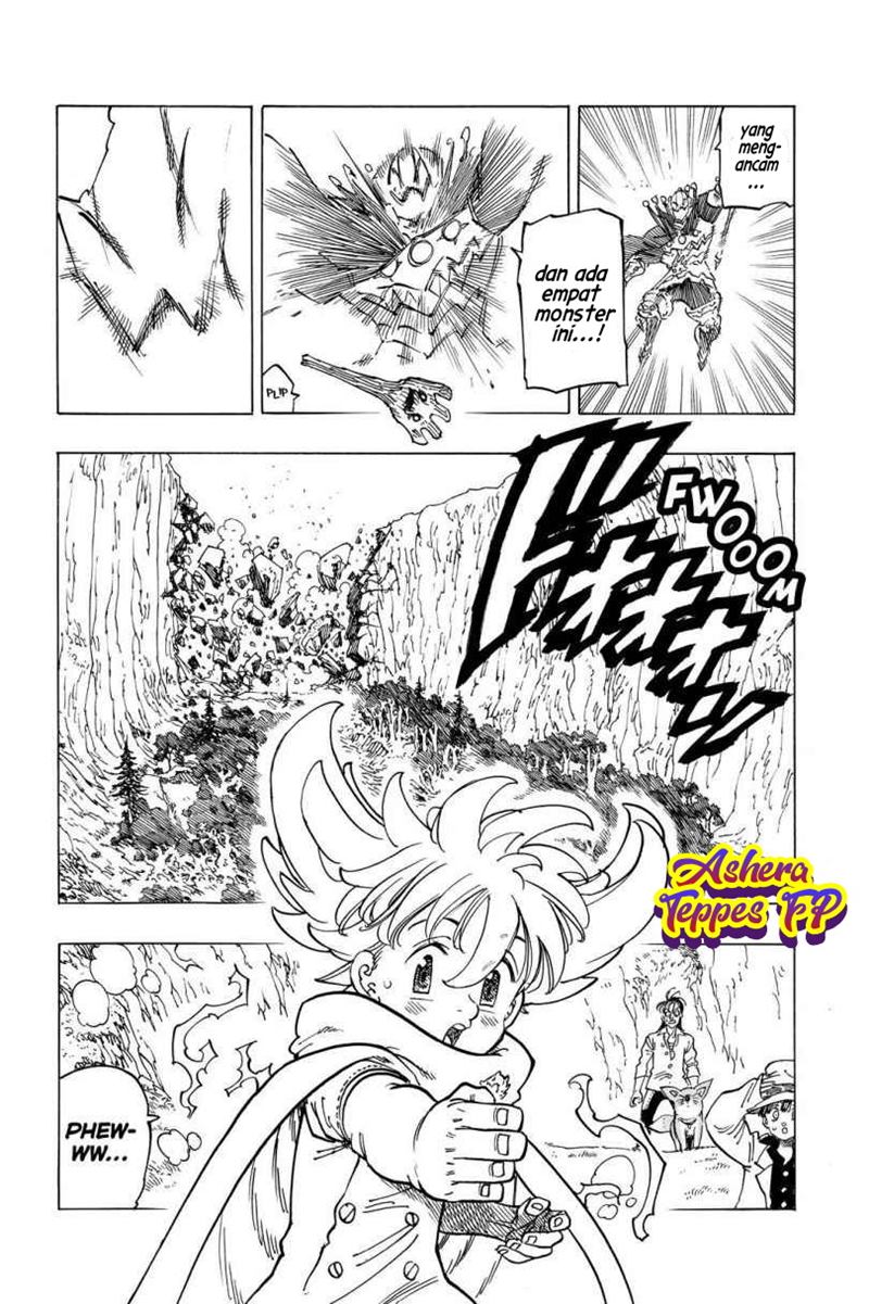 Halaman 25 dari Mokushiroku no Yonkishi Chapter 12
