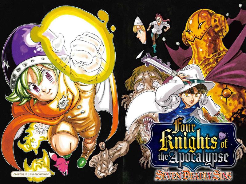 Halaman 3 dari Mokushiroku no Yonkishi Chapter 12