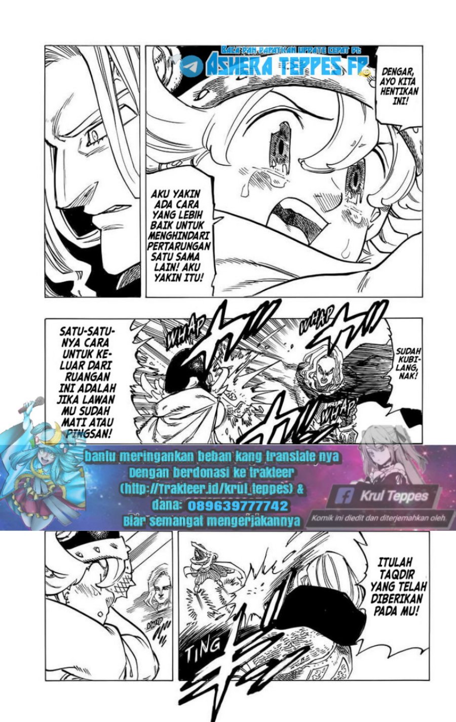 Halaman 15 dari Mokushiroku no Yonkishi Chapter 120
