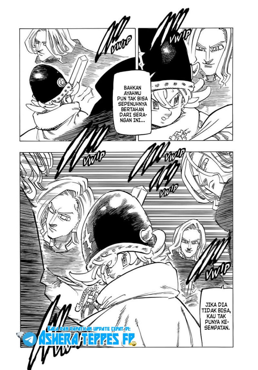 Halaman 16 dari Mokushiroku no Yonkishi Chapter 120