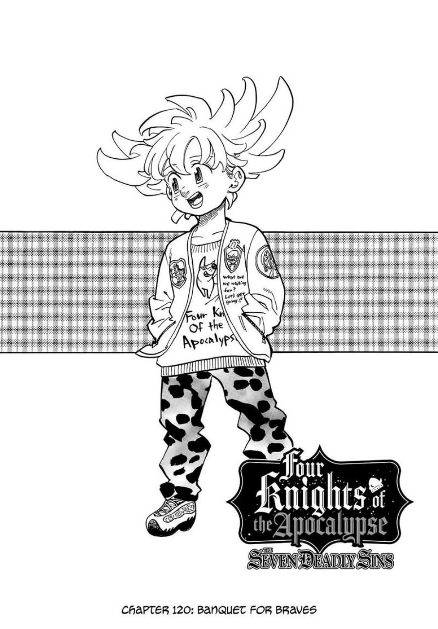 Halaman 2 dari Mokushiroku no Yonkishi Chapter 120