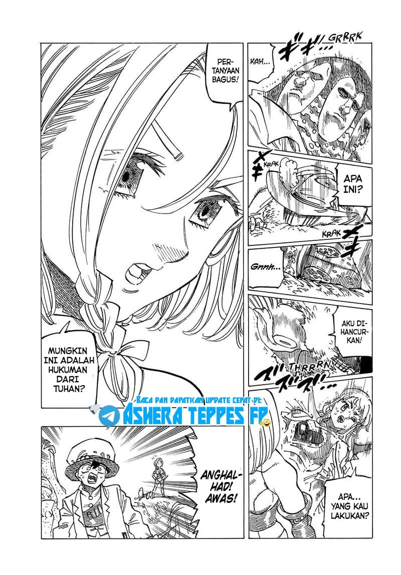 Halaman 18 dari Mokushiroku no Yonkishi Chapter 121