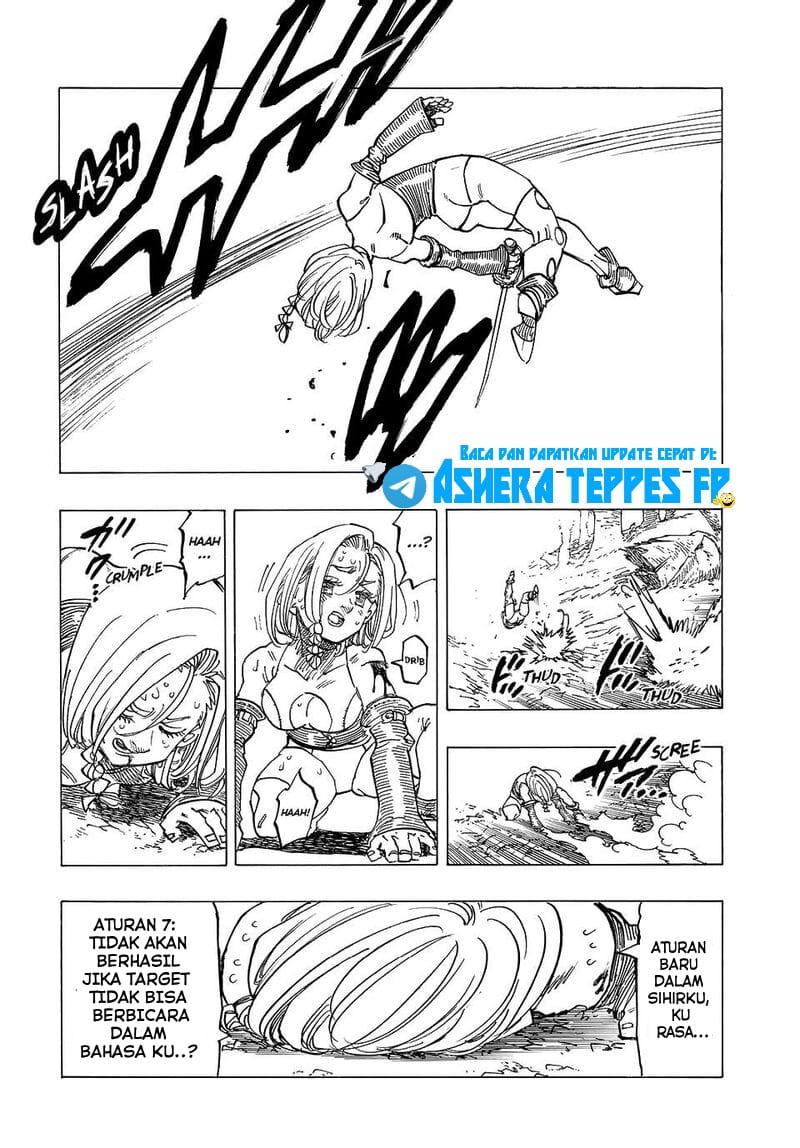 Halaman 19 dari Mokushiroku no Yonkishi Chapter 121