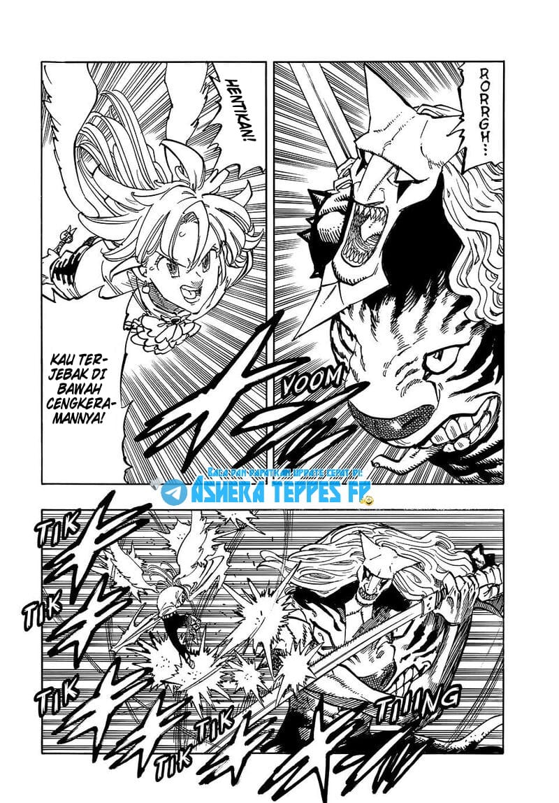 Halaman 3 dari Mokushiroku no Yonkishi Chapter 121