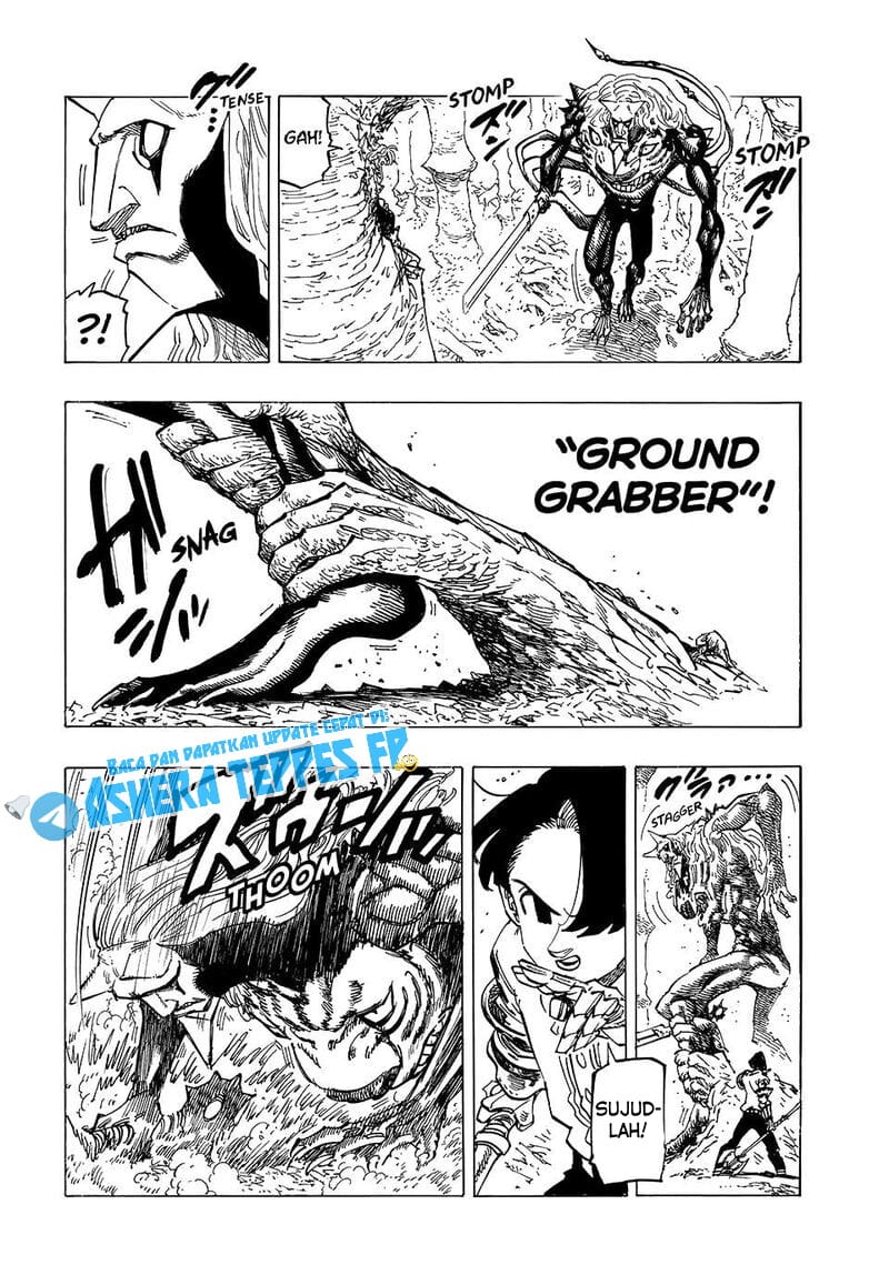 Halaman 5 dari Mokushiroku no Yonkishi Chapter 121