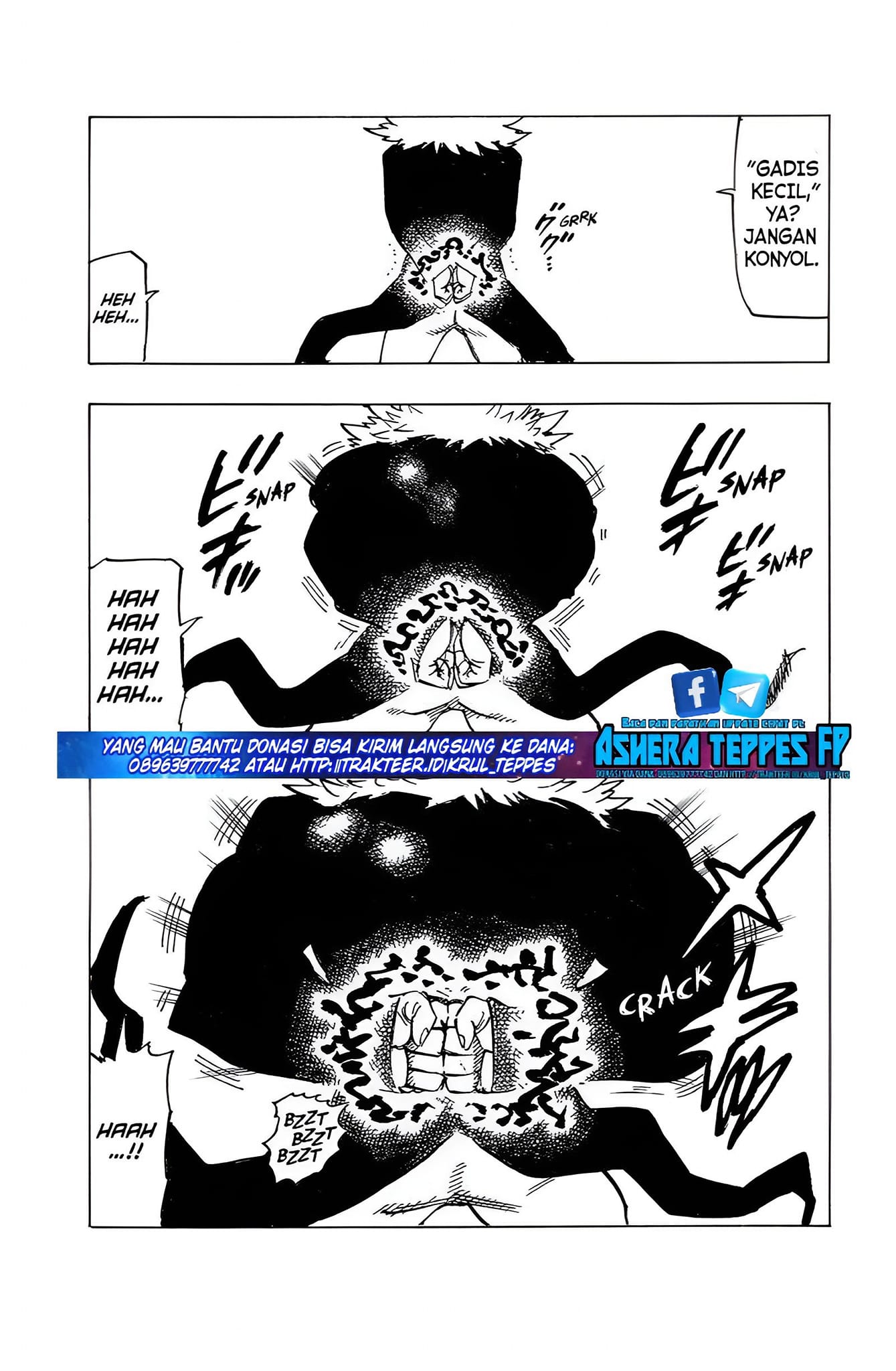 Halaman 14 dari Mokushiroku no Yonkishi Chapter 122
