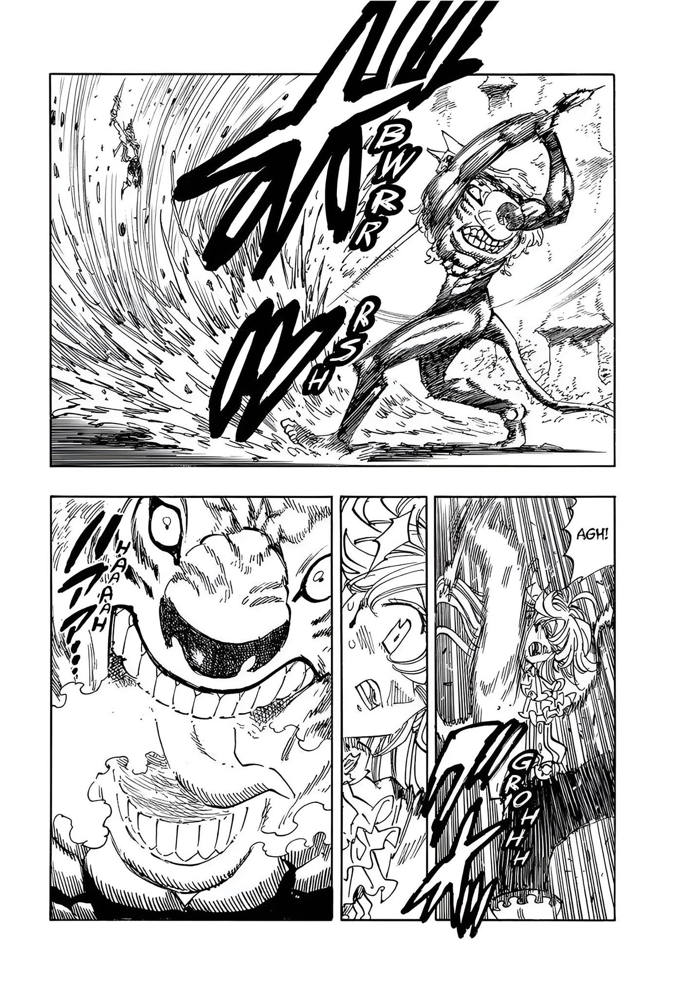 Halaman 7 dari Mokushiroku no Yonkishi Chapter 122