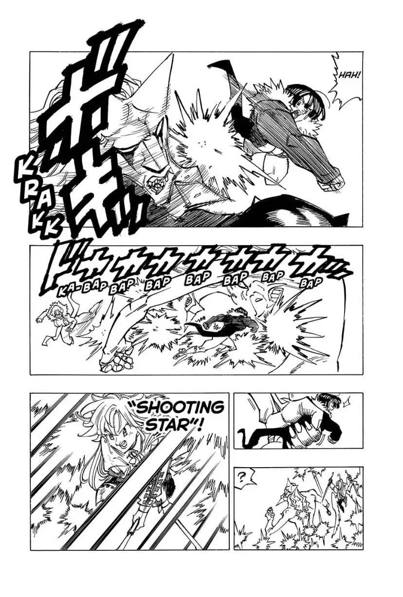 Halaman 10 dari Mokushiroku no Yonkishi Chapter 123
