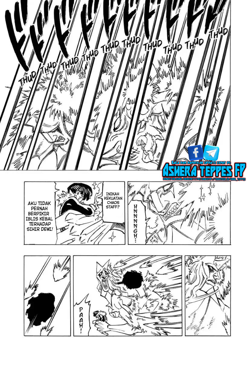 Halaman 11 dari Mokushiroku no Yonkishi Chapter 123