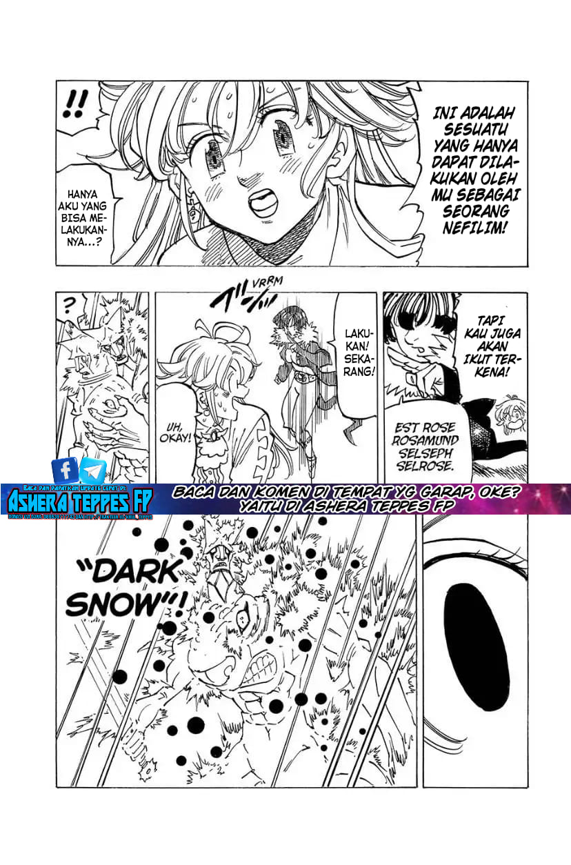 Halaman 13 dari Mokushiroku no Yonkishi Chapter 123