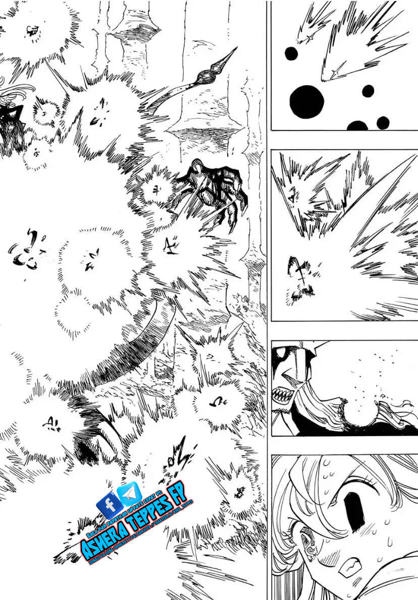 Halaman 14 dari Mokushiroku no Yonkishi Chapter 123