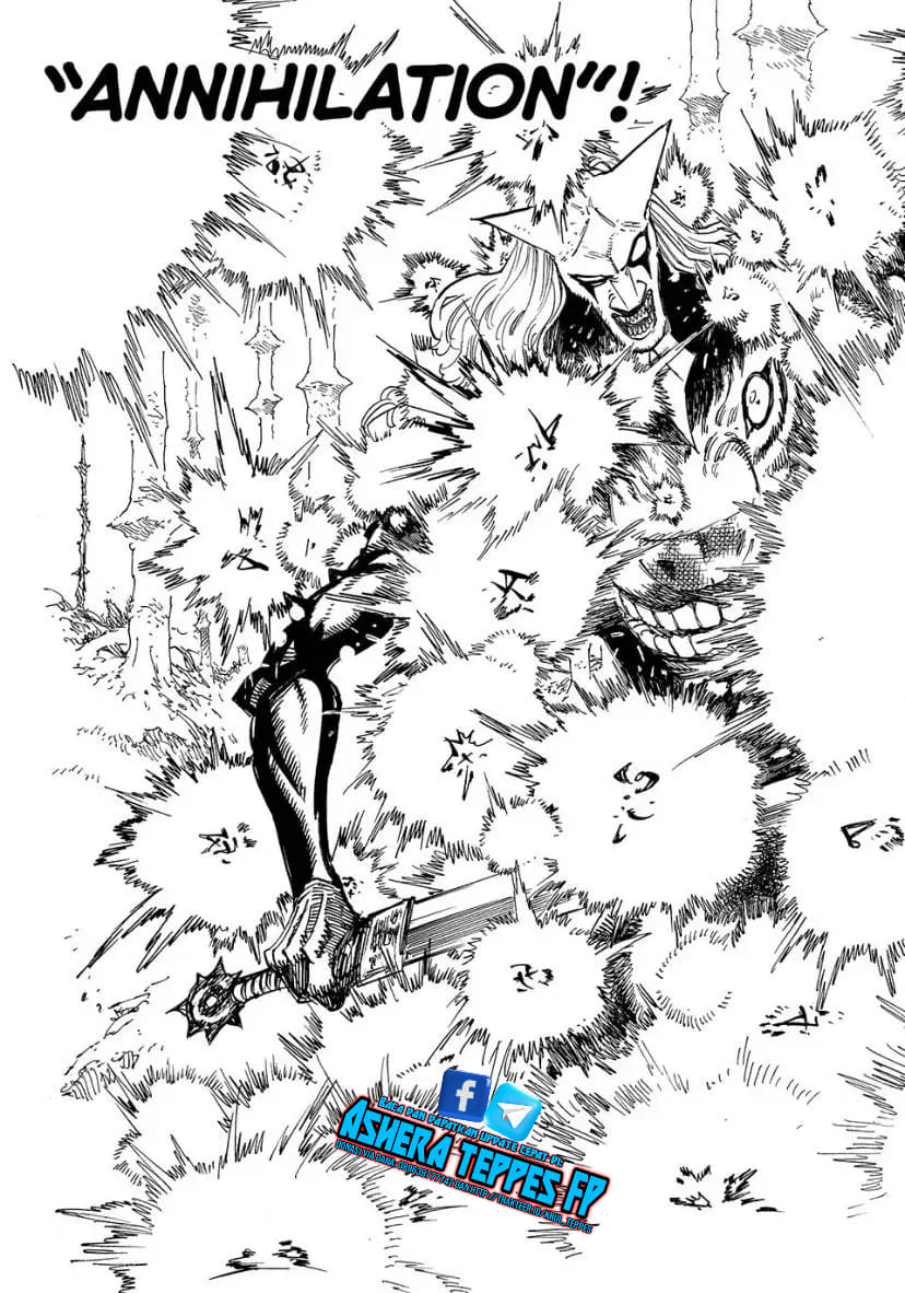 Halaman 15 dari Mokushiroku no Yonkishi Chapter 123