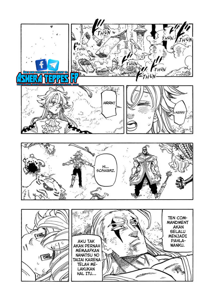 Halaman 21 dari Mokushiroku no Yonkishi Chapter 123