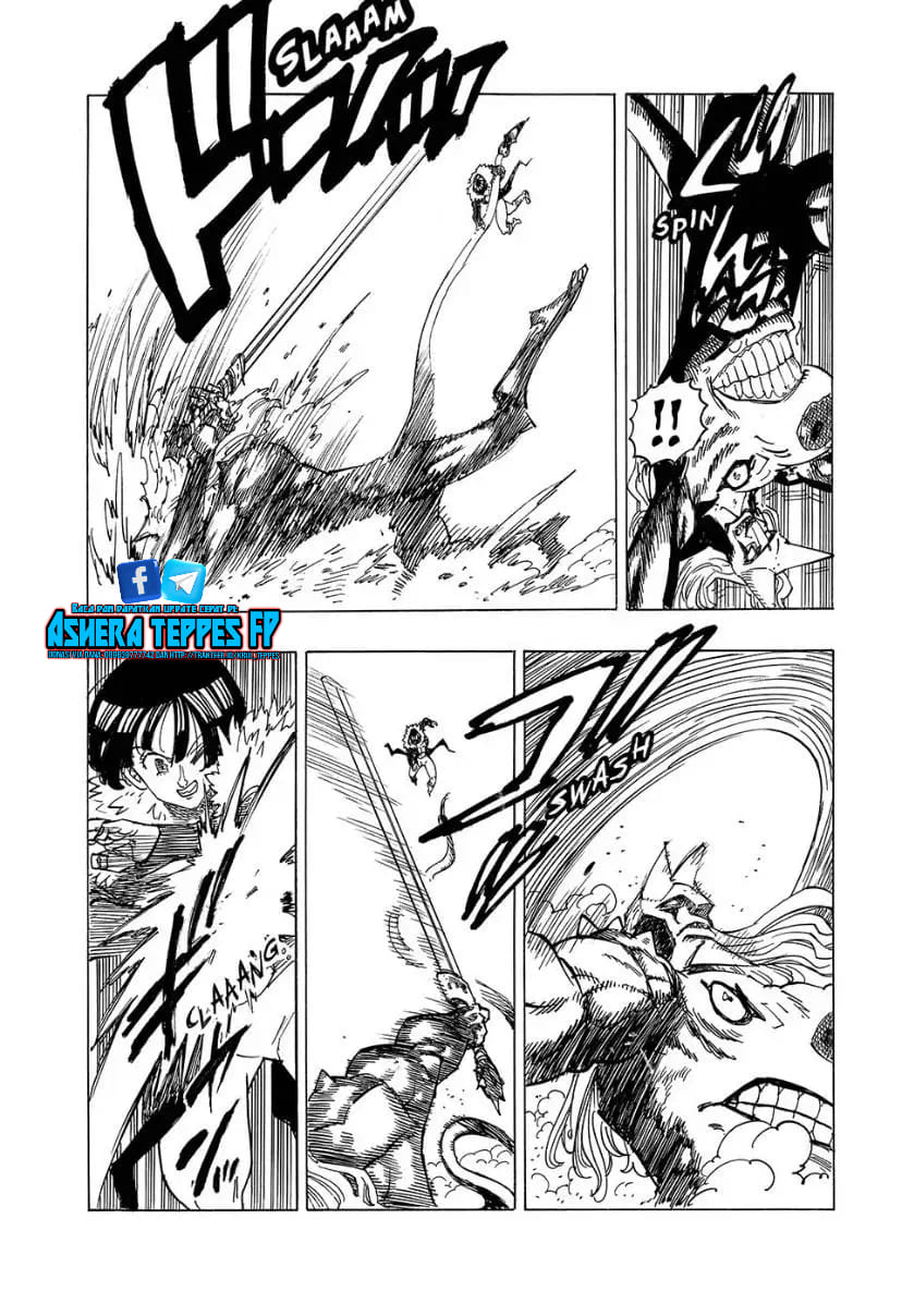 Halaman 5 dari Mokushiroku no Yonkishi Chapter 123