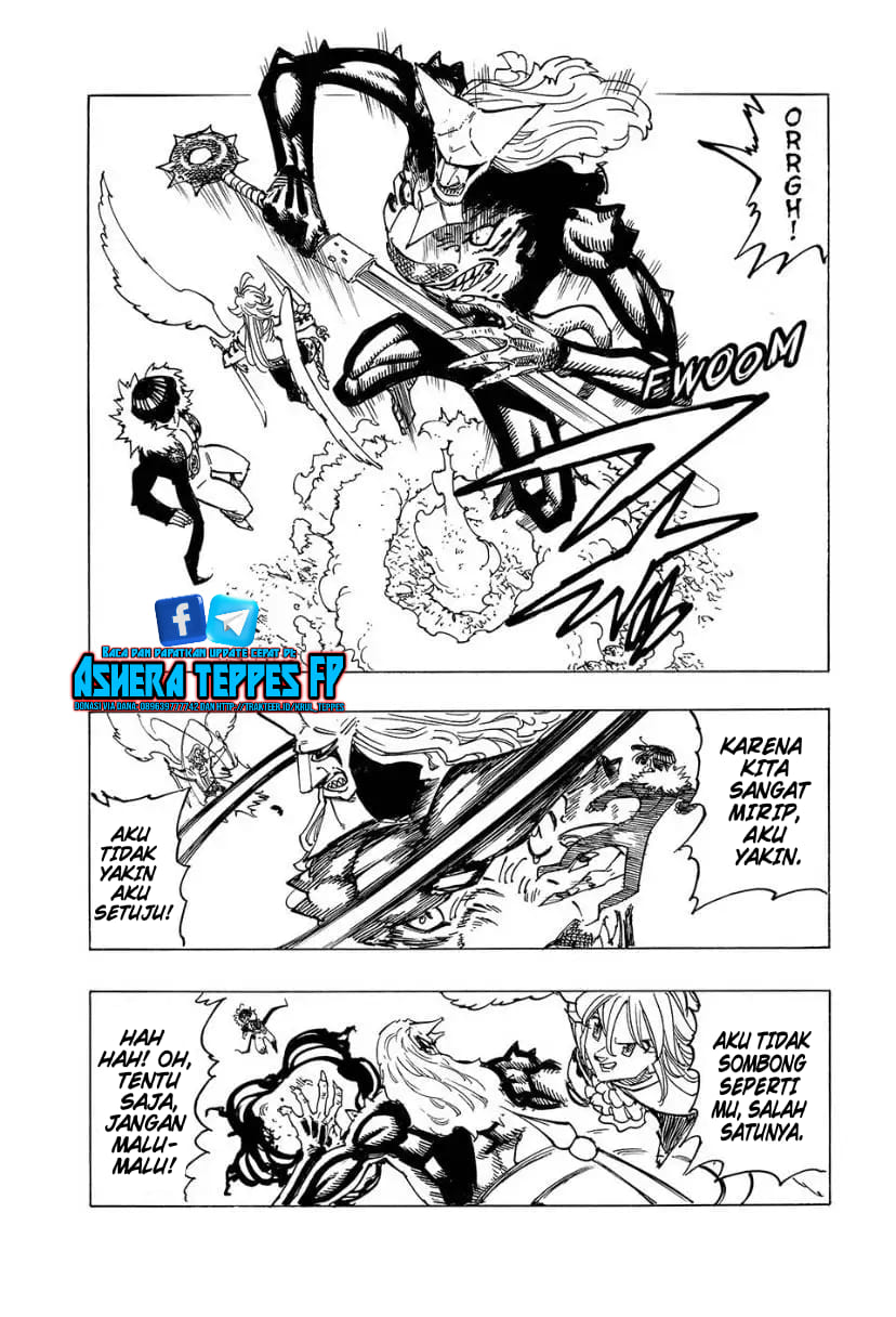 Halaman 7 dari Mokushiroku no Yonkishi Chapter 123