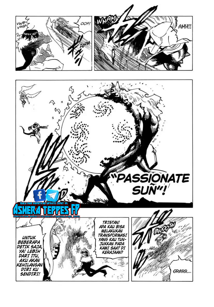 Halaman 8 dari Mokushiroku no Yonkishi Chapter 123