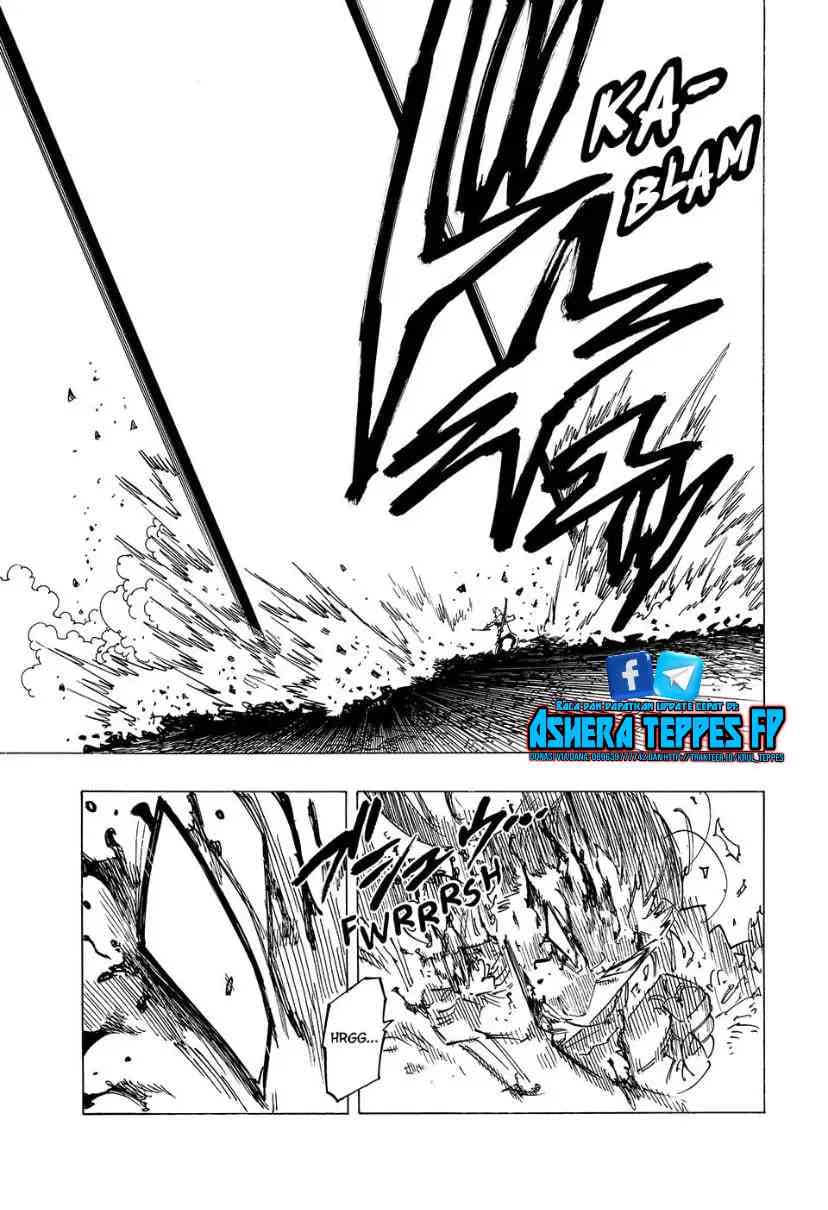 Halaman 12 dari Mokushiroku no Yonkishi Chapter 124