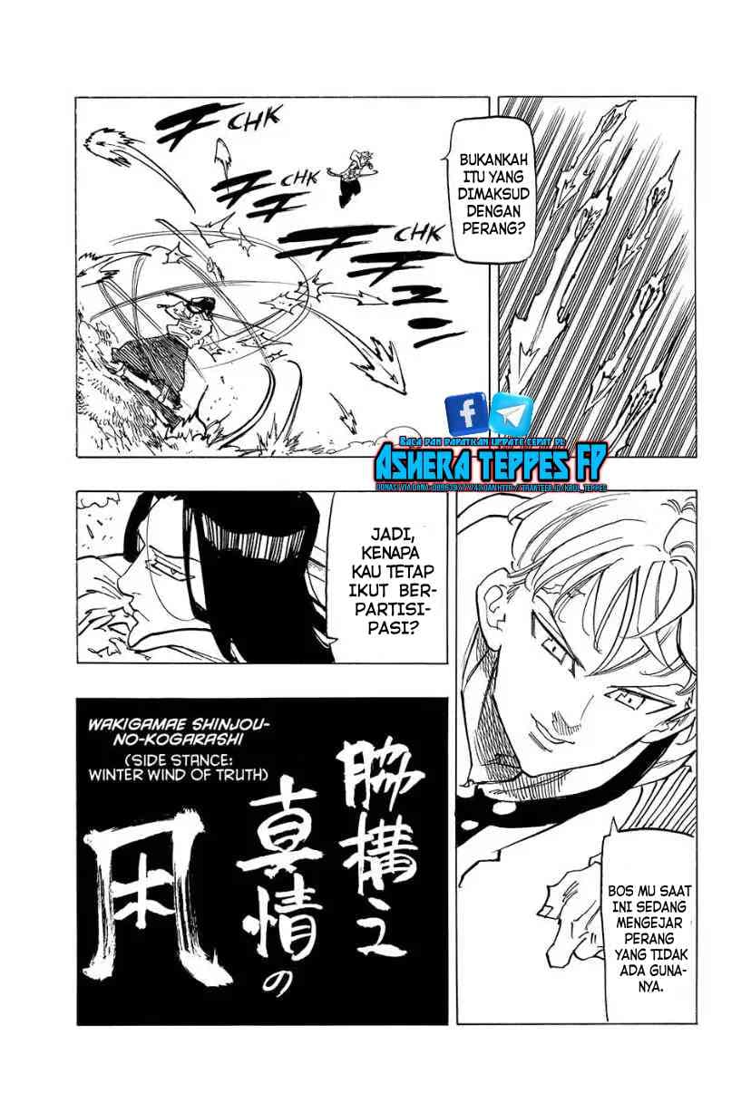 Halaman 18 dari Mokushiroku no Yonkishi Chapter 124