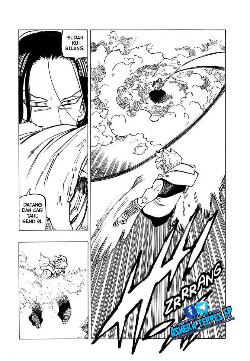 Halaman 19 dari Mokushiroku no Yonkishi Chapter 124