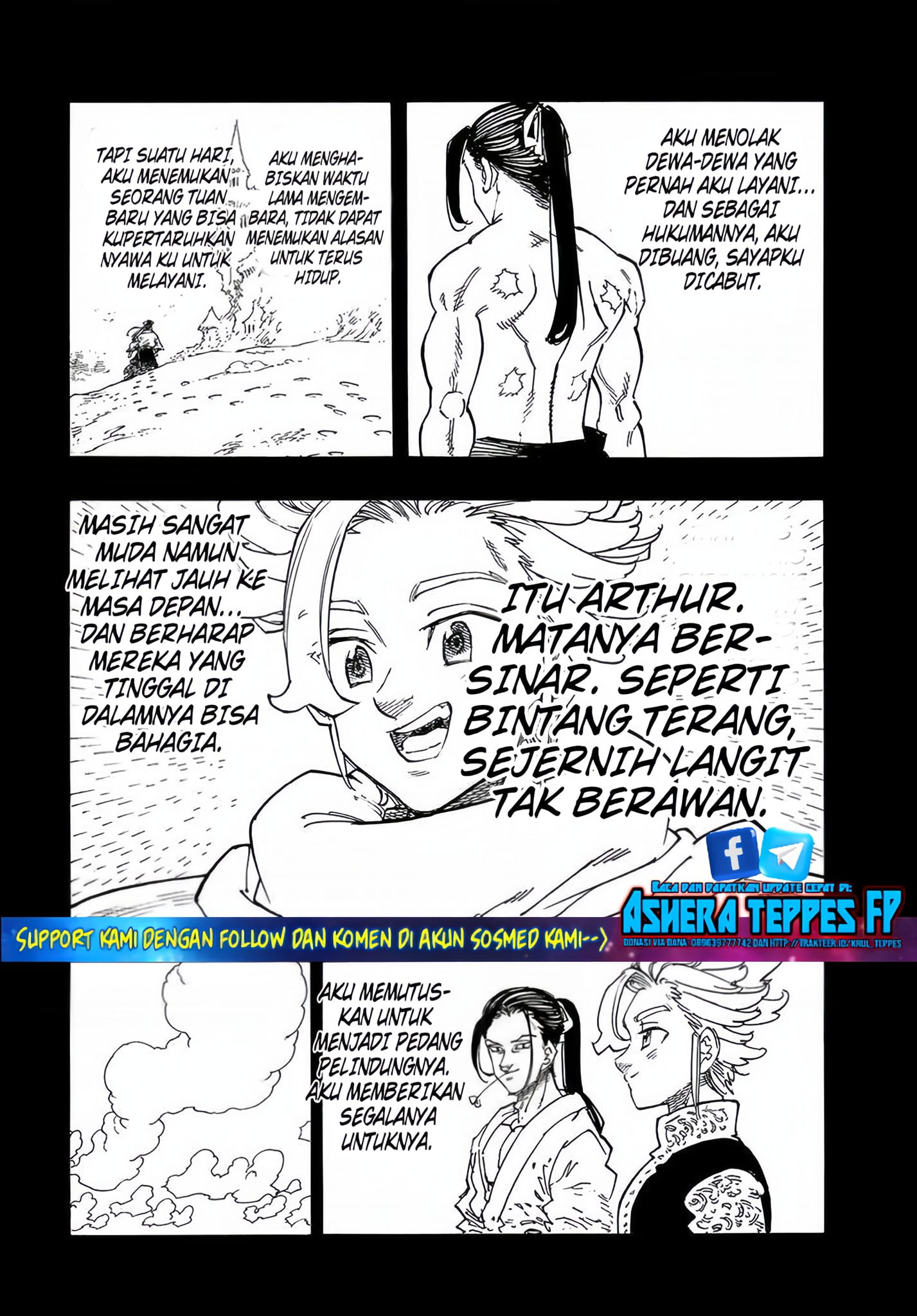 Halaman 15 dari Mokushiroku no Yonkishi Chapter 125