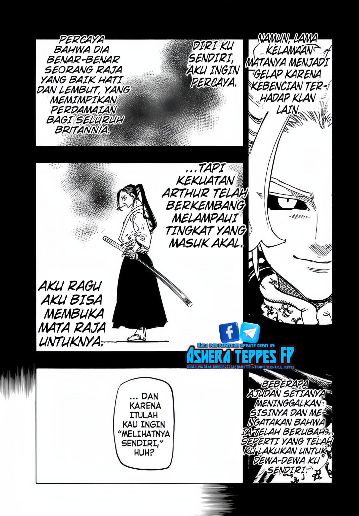 Halaman 16 dari Mokushiroku no Yonkishi Chapter 125